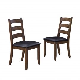 Granary Modern Farmhouse Ladderback Dining Chairs, Set of 2